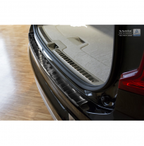 Protector Paragolpes Trasero Negro Acero Inox Volvo Xc90 2015- &#039;Ribs&#039;